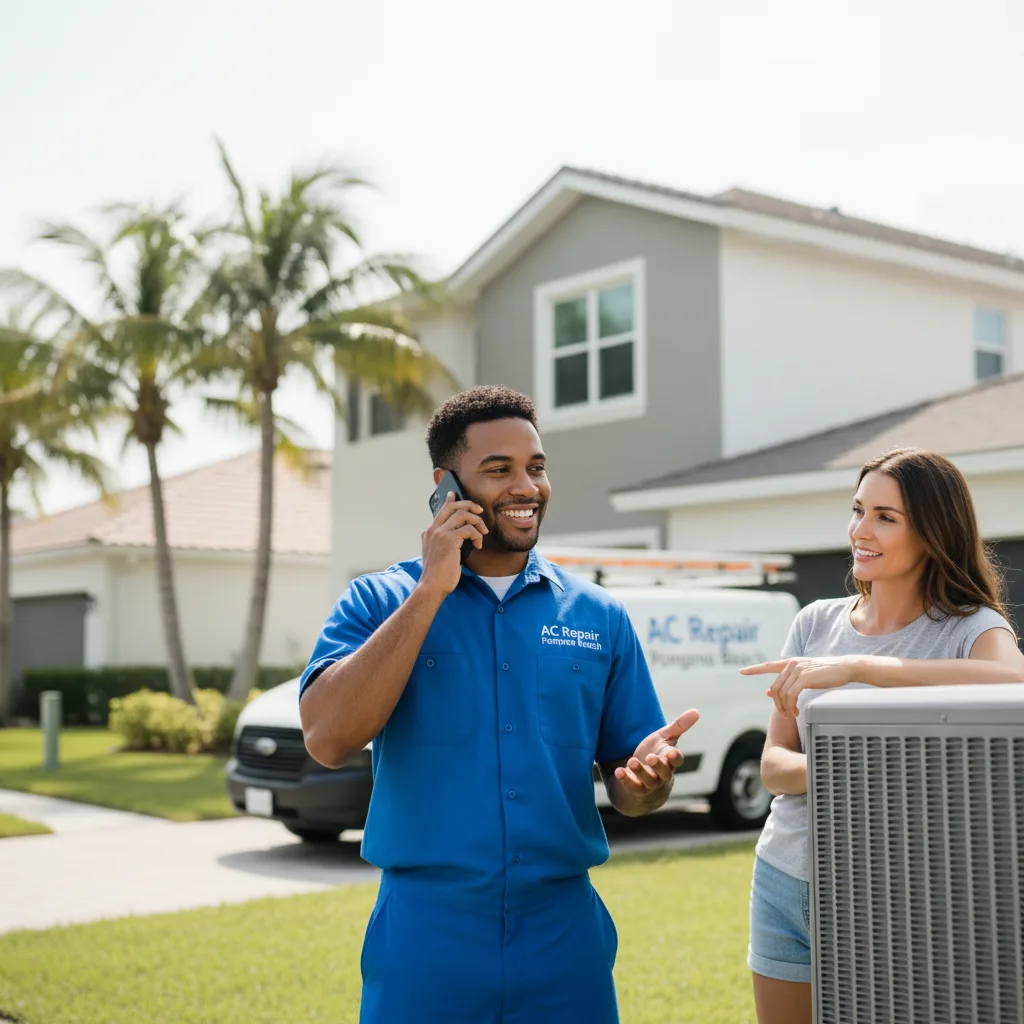 AC Repair Pompano Beach customer support in Marissa